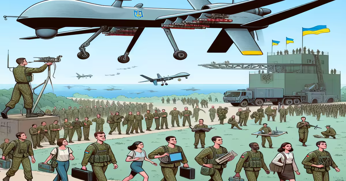 Main image to the post Ukraine Bolsters Drone Capabilities Amid Ongoing Conflict with Russia