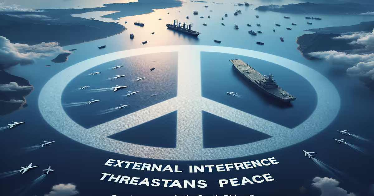 Main image to the post External Interference Threatens Peace in the South China Sea, Warns Chinese Delegate