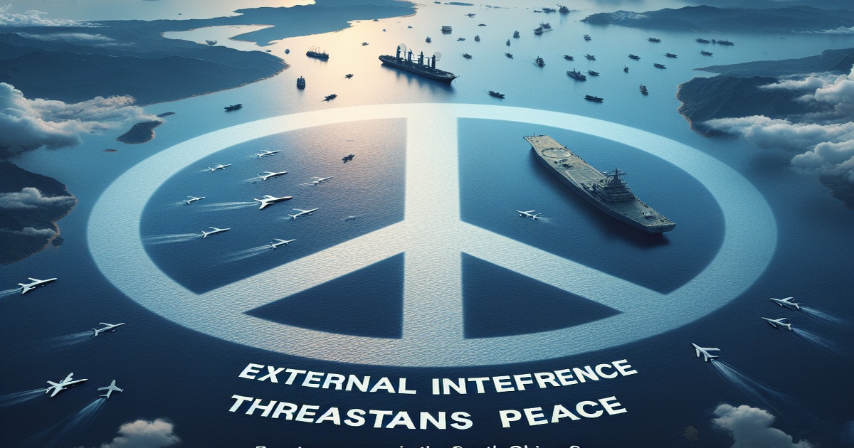 Main image to the post External Interference Threatens Peace in the South China Sea, Warns Chinese Delegate