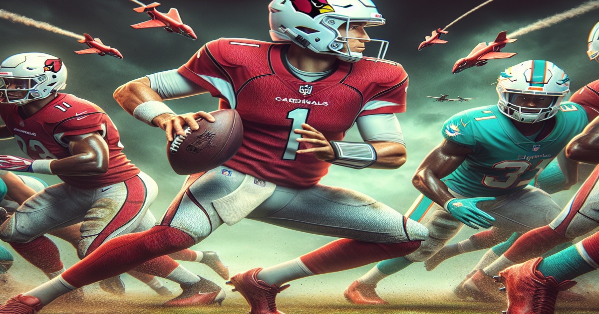 Main image to the post Kyler Murray Leads Arizona Cardinals to Comeback Victory Against Miami Dolphins