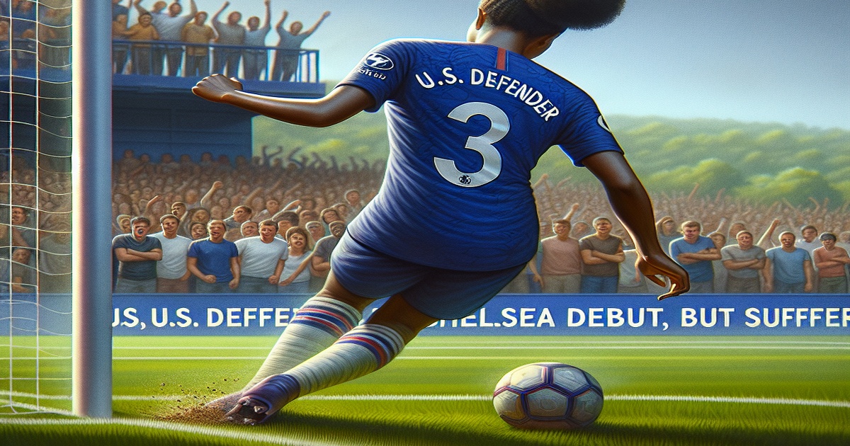 Main image to the post U.S. Defender Naomi Girma Makes Chelsea Debut, But Suffers Injury