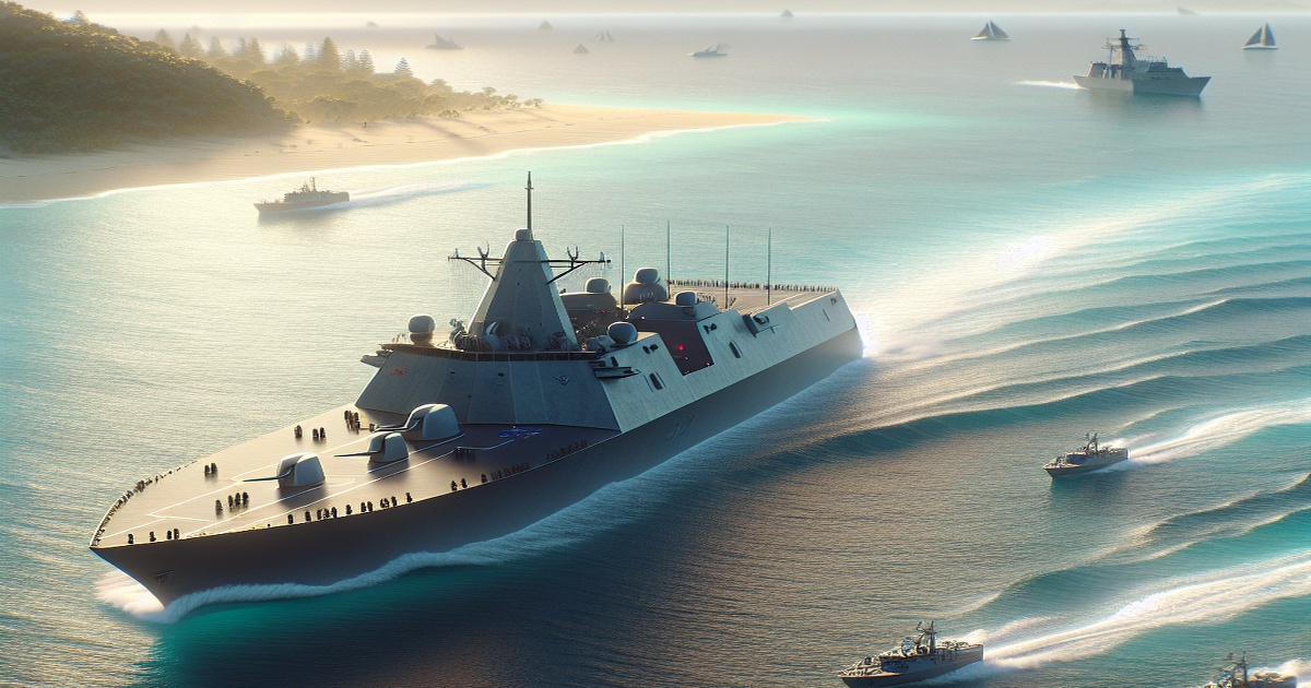 Main image to the post Chinese Warship Exercises in Tasman Sea Spark Regional Alarm