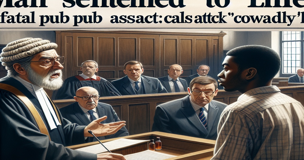 Main image to the post Man Sentenced to Life for Fatal Pub Assault; Judge Calls Attack "Cowardly"