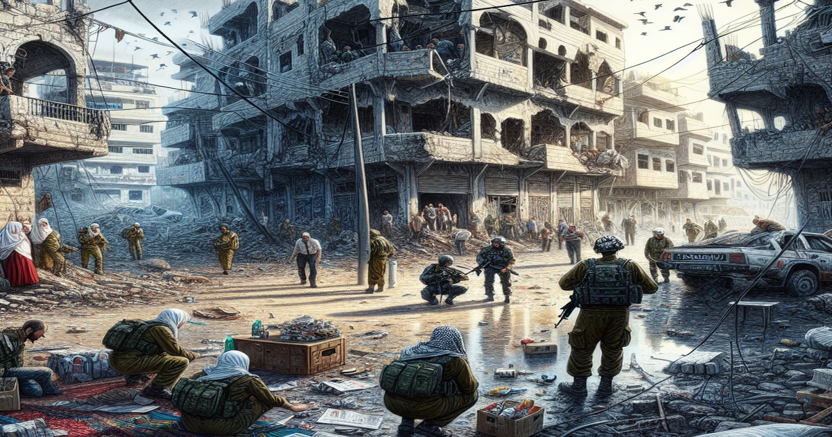 Main image to the post Gazans Survey Devastation as Ceasefire Holds, Israelis Await News of Hostages