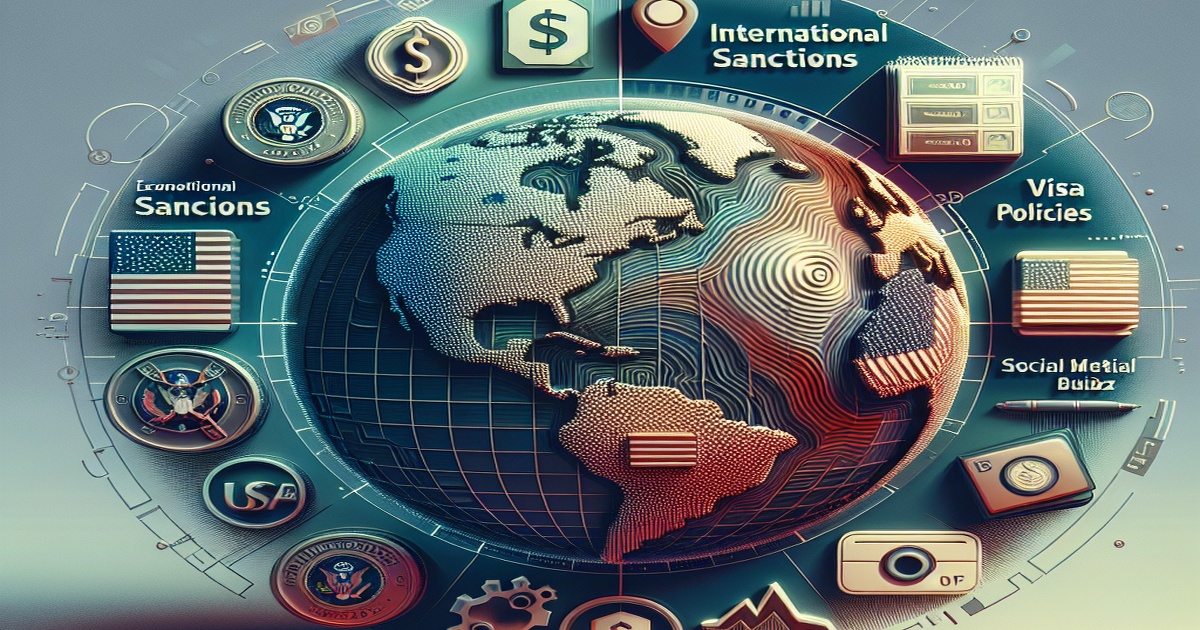 Economic Slowdown, International Sanctions, US Military Aid, Visa Policies, and Social Media Buzz