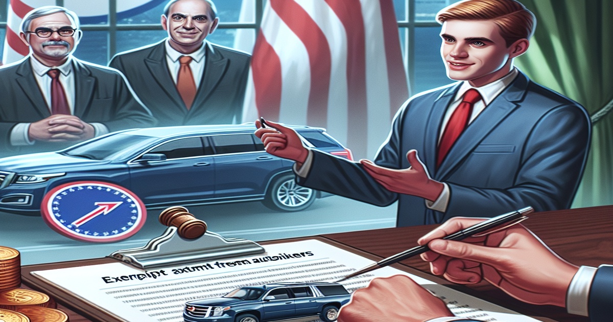 Main image to the post Trump Exempts Automakers from Tariffs, Offering Temporary Truce in Trade War with Canada and Mexico