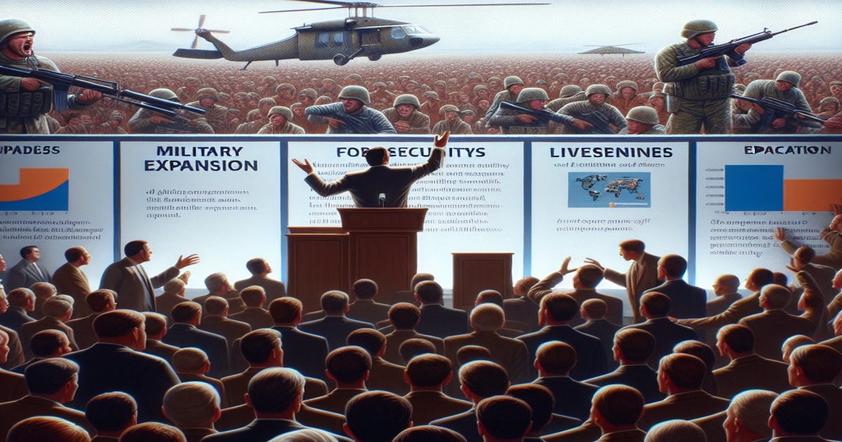 Main image to the post SDP Leader Advocates for Livelihoods Over Military Expansion Ahead of Elections