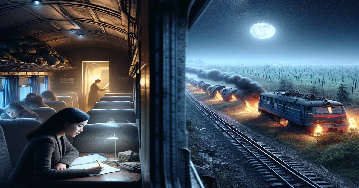 Main image to the post A Journalist's Sleeper Train Journey into the Heart of the Ukrainian War