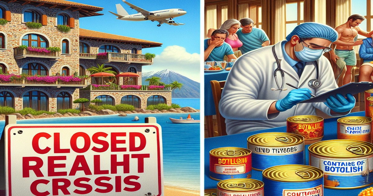 Botulism Outbreak at Italian Resort Sickens Tourists, Prompting Closure and Investigation
