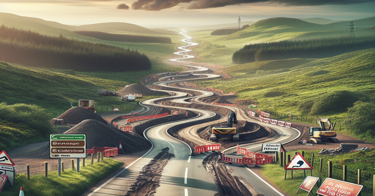Main image to the post Scotland's Ambitious Road Upgrade Faces Delays and Rising Costs