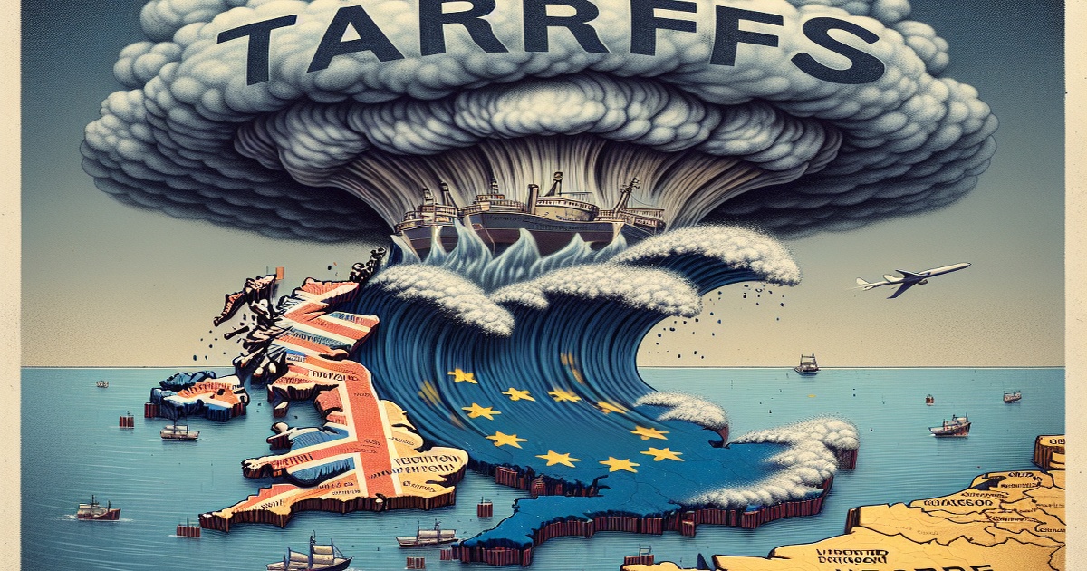 Main image to the post EU and UK Face Uncertain Future as Tariffs Loom, Threatening Global Economic Stability
