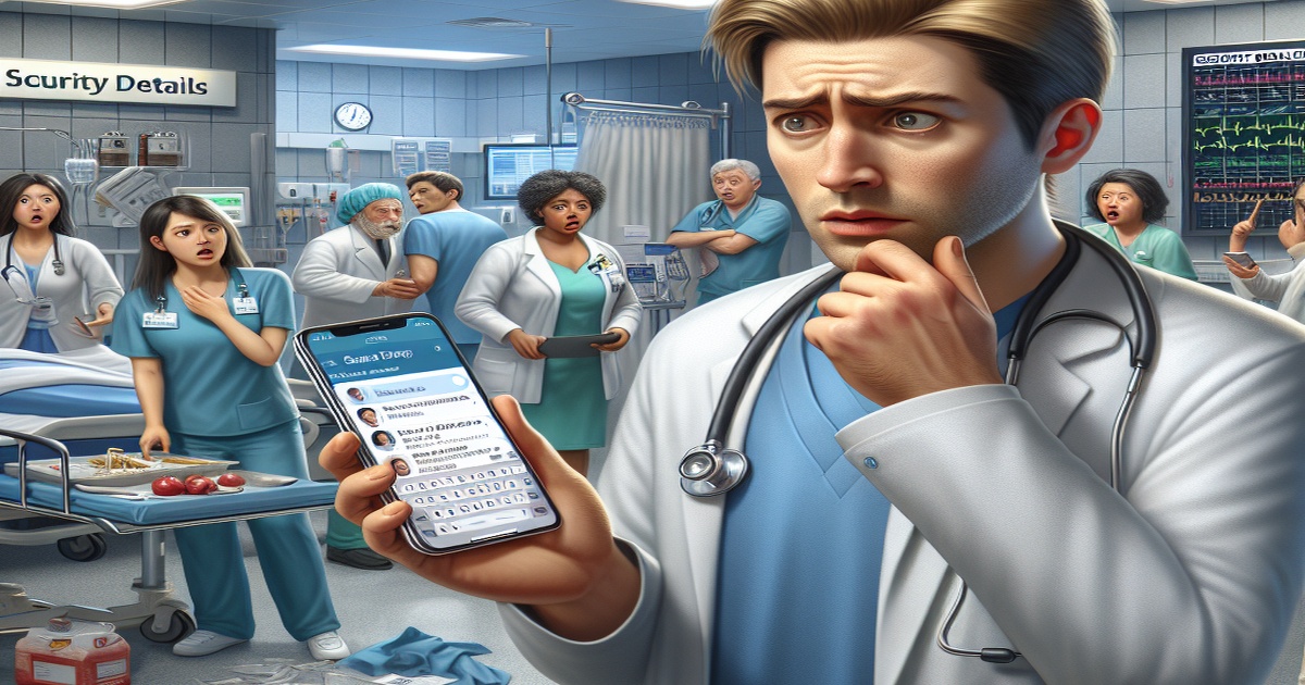 Security Details for Trump Leaked in Hospital Texting Error