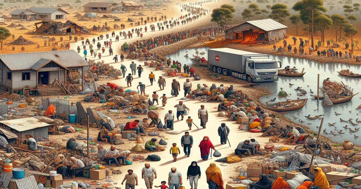 UN Reports on Displacement and Humanitarian Crisis in Gaza