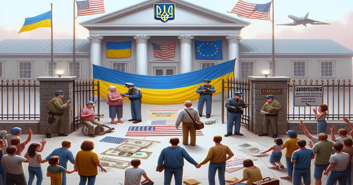 Main image to the post Trump Signals Ukrainians Can Stay in U.S., Ending Deportation Uncertainty