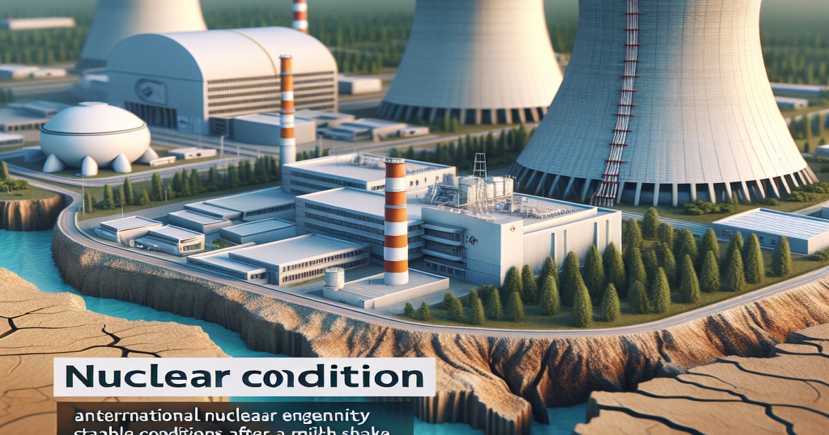 Main image to the post IAEA Reports Stable Nuclear Conditions After Earthquake