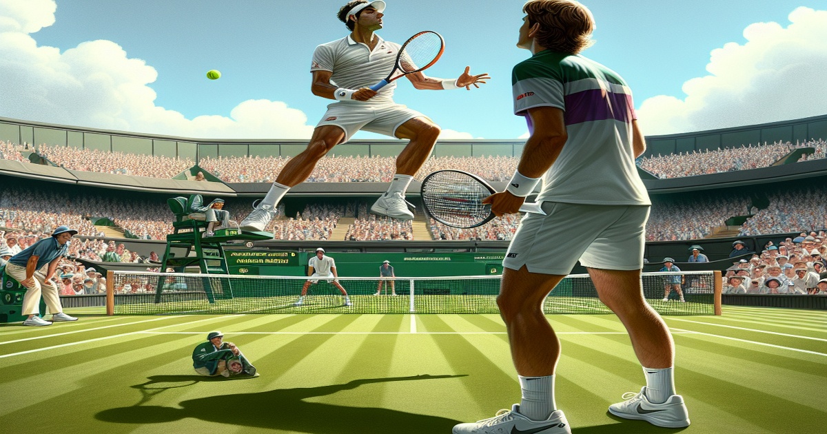 Main image to the post Alcaraz Overcomes Early Scare to Cruise Past Norrie in Wimbledon Quarter-Finals