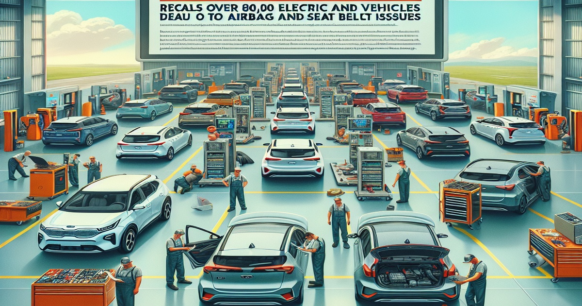Main image to the post Kia Recalls Over 80,000 Electric and Hybrid Vehicles Due to Airbag and Seat Belt Issues