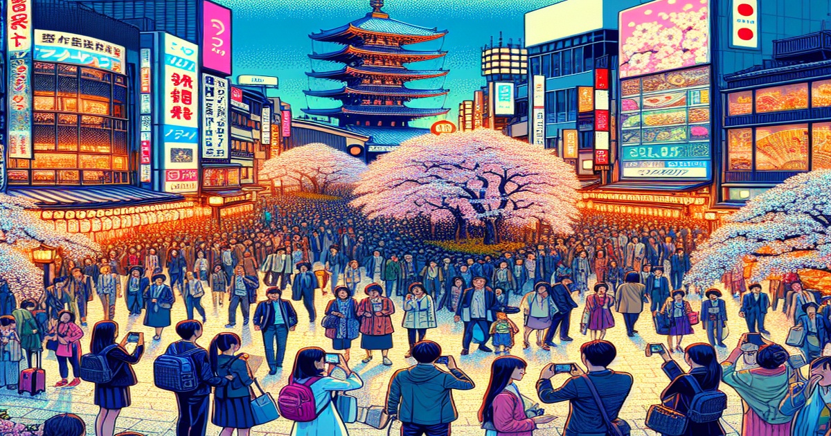 Main image to the post Japan Sees Record 36.87 Million Inbound Visitors in 2024