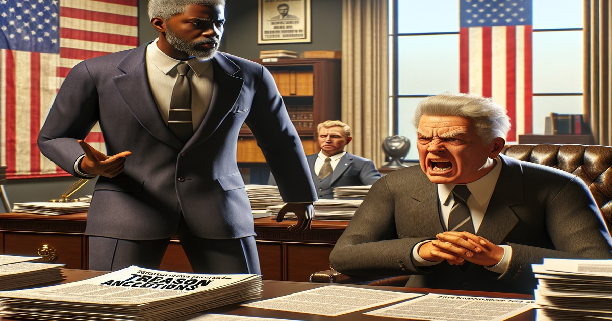 Main image to the post Obama's Office Rebukes Trump's "Treason" Accusations
