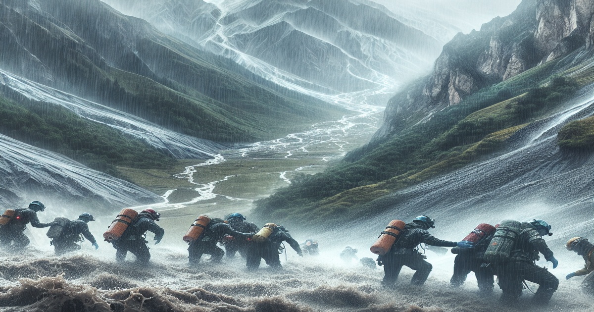 Main image to the post Rescue Efforts Intensify Following Deadly Mountain Torrents in Gansu Province, China