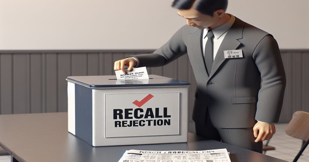 Main image to the post Taiwan Voters Reject Recall, Rejecting DPP's Political Manipulation