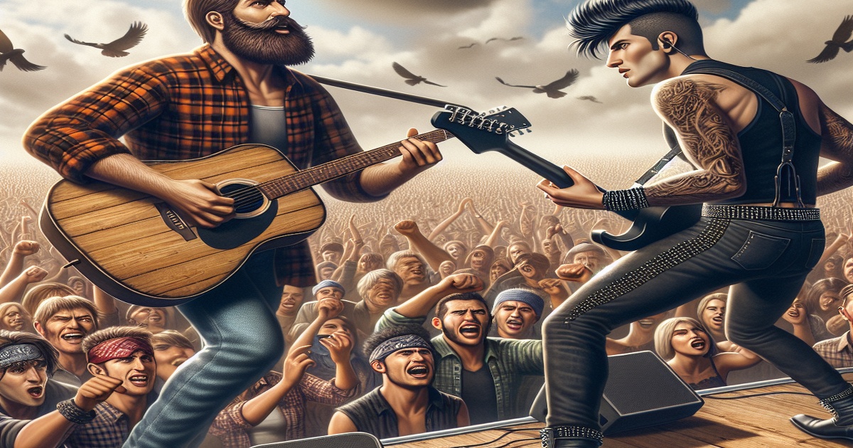 Zach Bryan and Gavin Adcock Clash at Music Festival