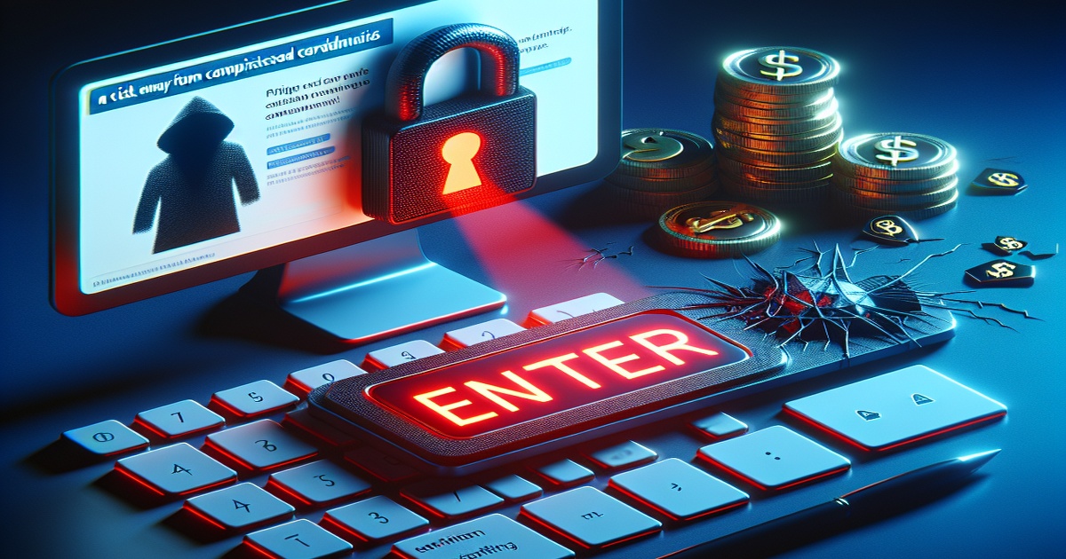 Main image to the post A Click Away from Compromised Credentials and Financial Losses