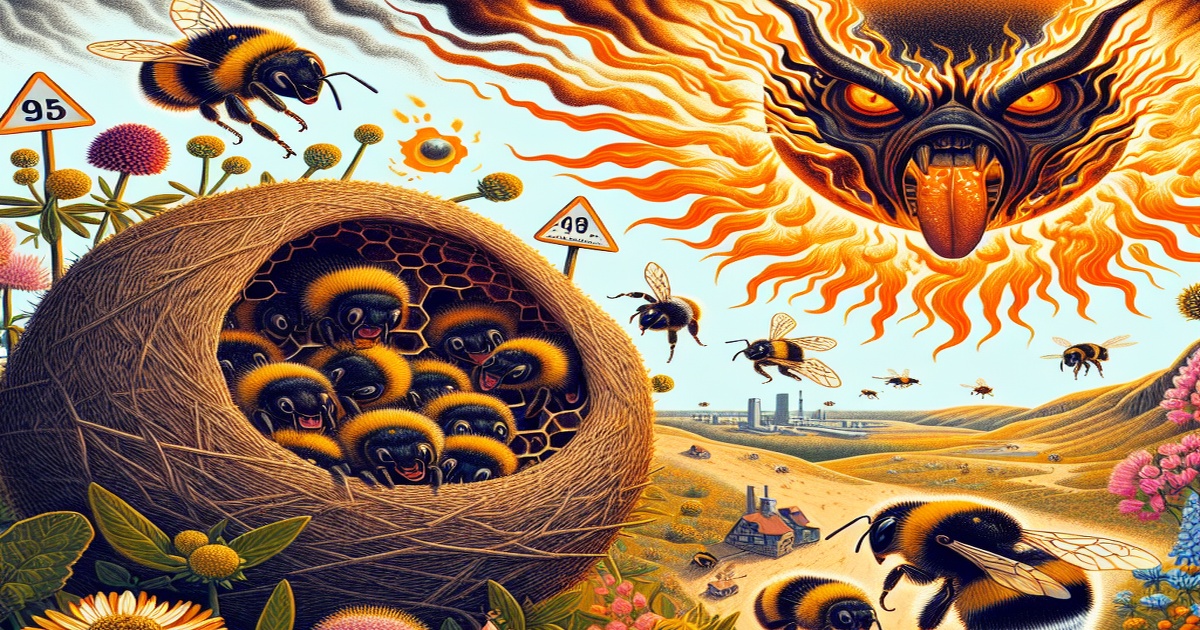 Main image to the post Bumblebees Facing Existential Threat from Rising Temperatures, New Study Finds