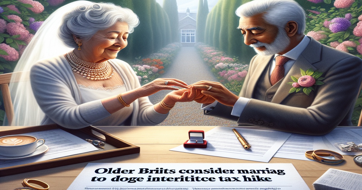 Main image to the post Older Brits Consider Marriage to Dodge Inheritance Tax Hike