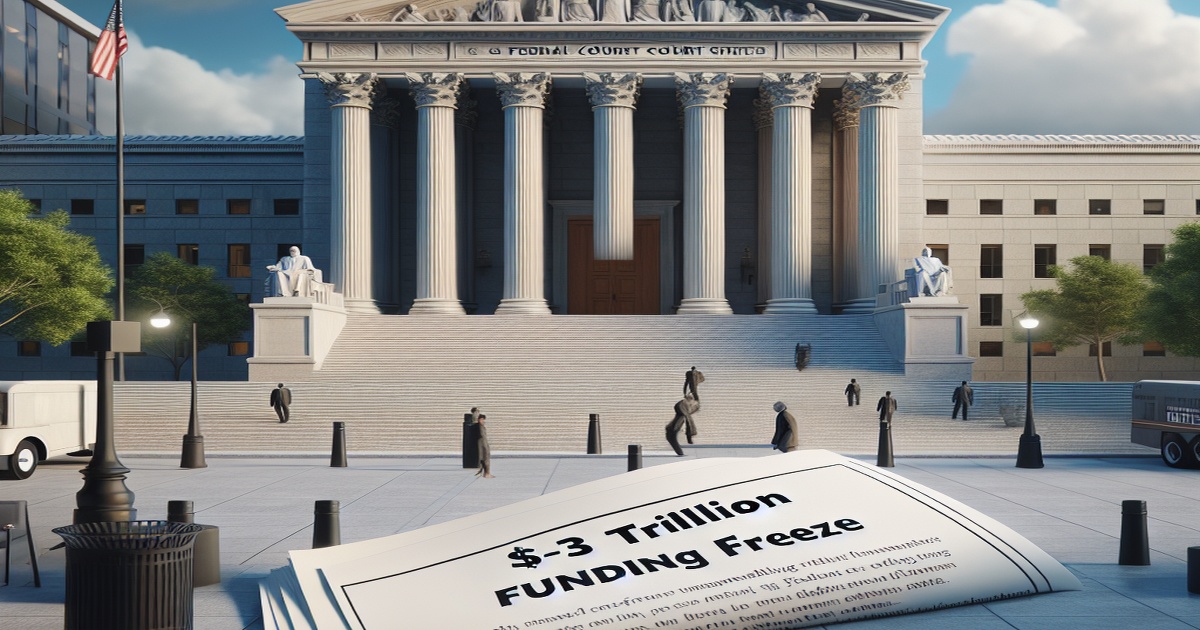 Main image to the post Federal Judge Halts Trump Administration's $3 Trillion Funding Freeze