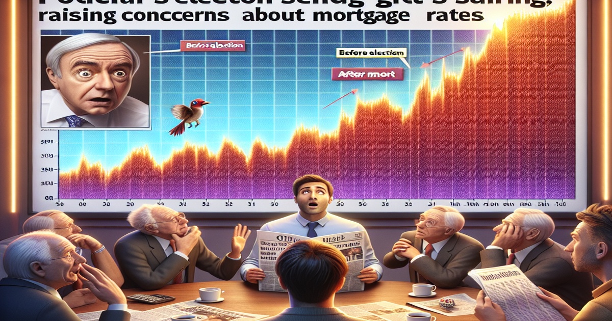 Main image to the post Trump's Election Sends Gilt Yields Soaring, Raising Concerns About Mortgage Rates