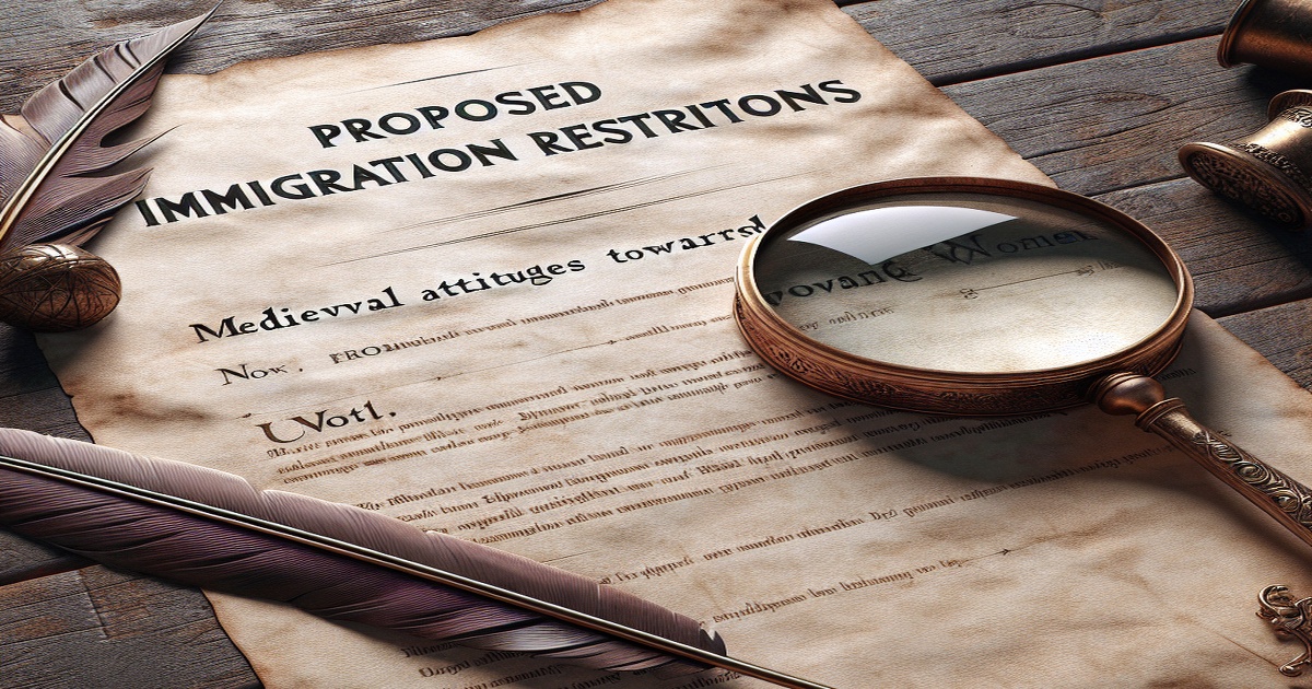 Main image to the post Tories Propose Immigration Restrictions Due to "Medieval Attitudes" Towards Women