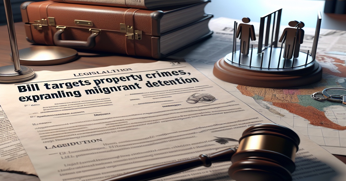 Main image to the post Bill Targets Property Crimes, Expanding Migrant Detention