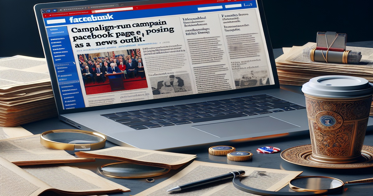 Abigail Spanberger's Use of a Campaign-Run Facebook Page Poses as News Outlet