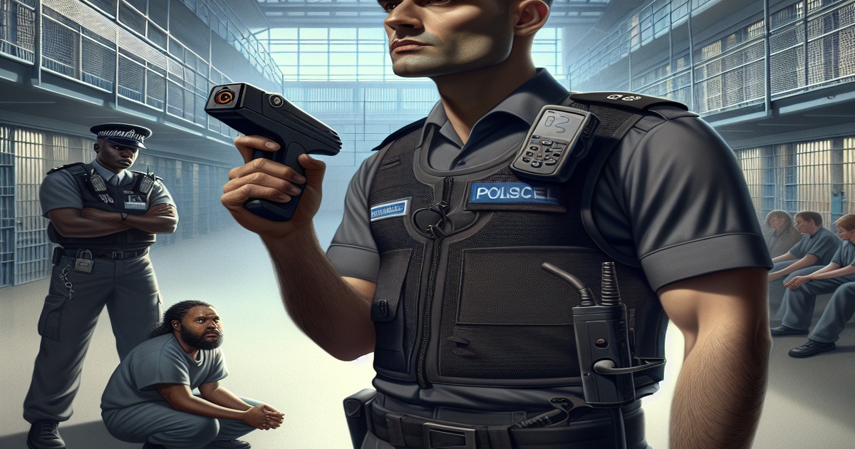 Main image to the post Calls for Electric Stun Guns in UK Prisons After HMP Frankland Attack