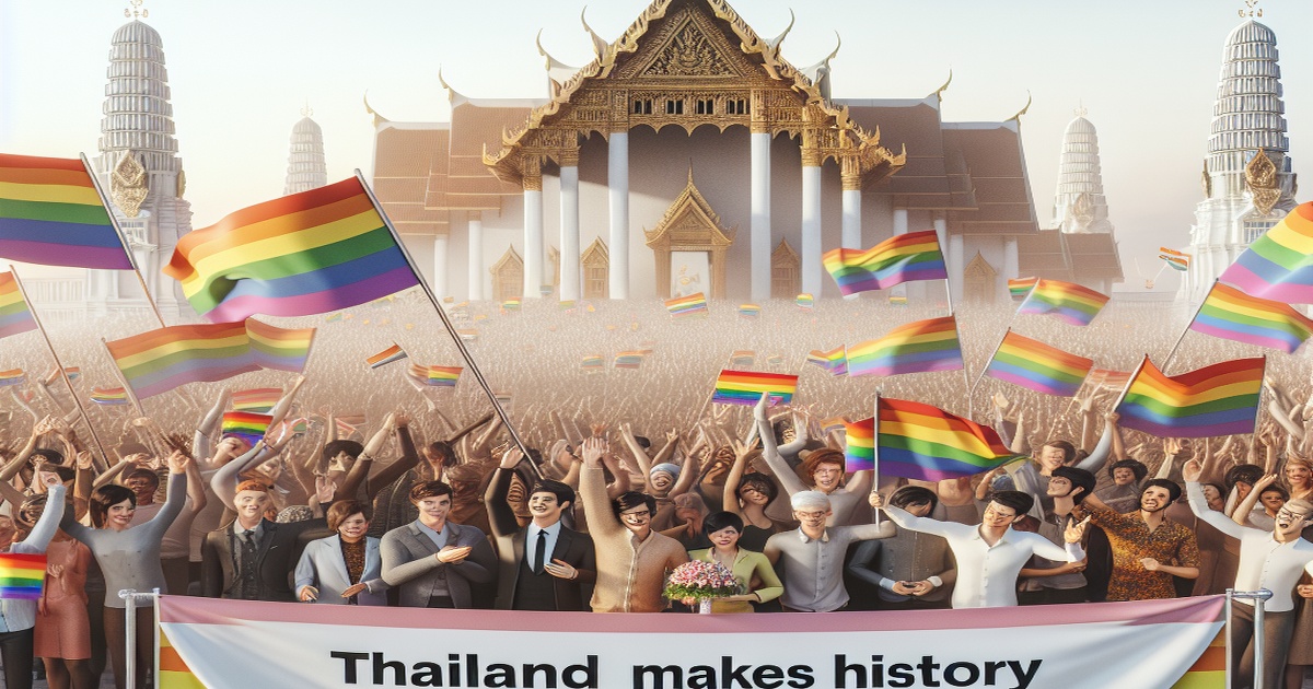 Thailand Makes History with Landmark Same-Sex Marriage Legislation