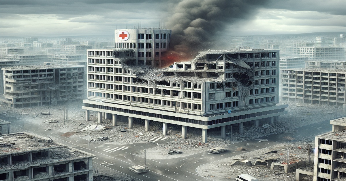 Main image to the post Israeli Airstrike Hits Gaza Hospital Amidst Ongoing Conflict