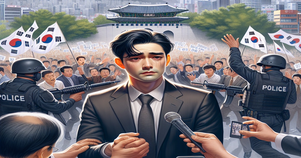 Main image to the post South Korean President Yoon Suk-yeol Arrested Amid Political Turmoil