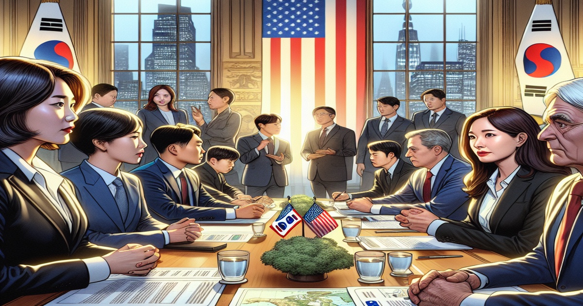 Main image to the post South Korea Races to Finalize Trade Deal with US Amid Tariff Pressure