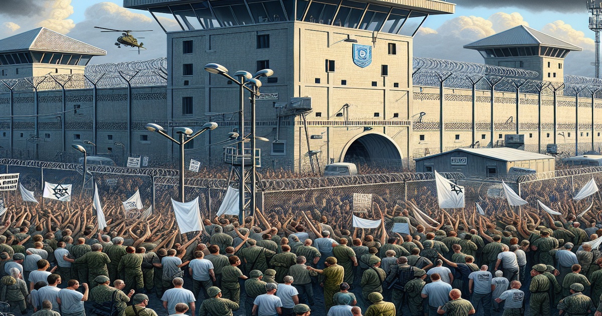 Main image to the post Outrage as Ultra-Right Israelis Storm Military Facilities to Defend Detained Soldiers