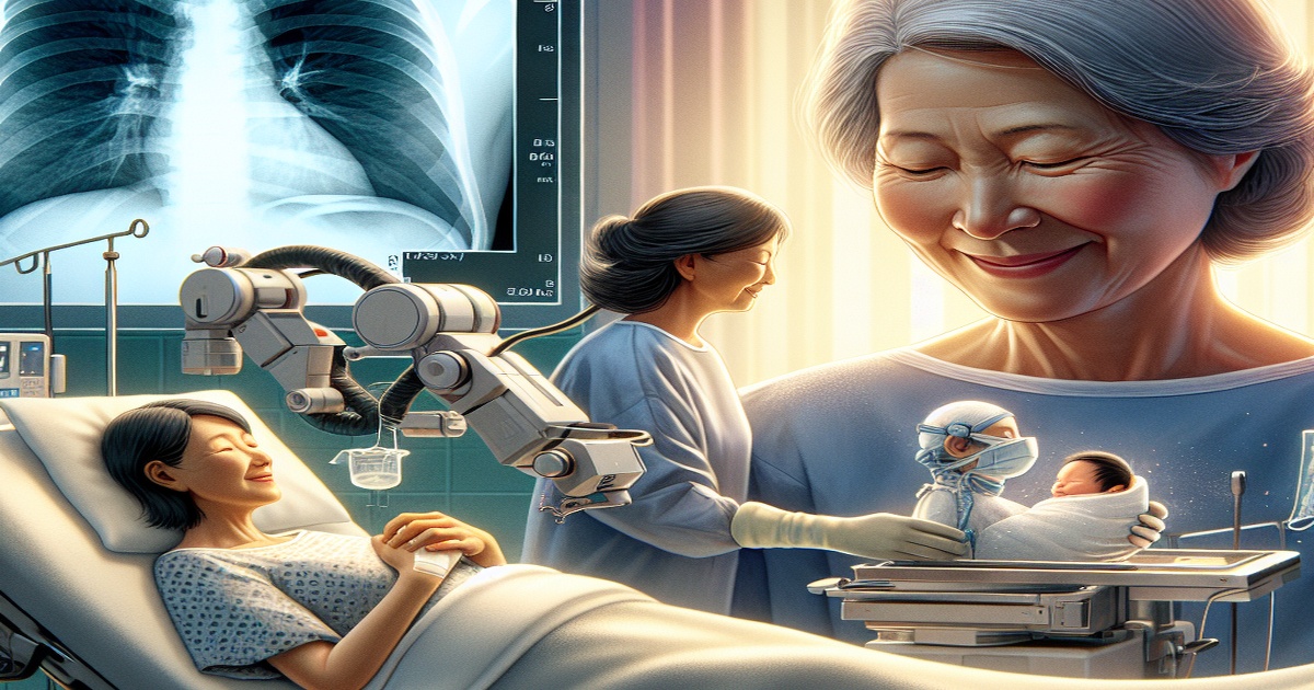 Main image to the post From Lung Cancer Diagnosis to Embracing Life with Robotic Surgery and New Grandchild