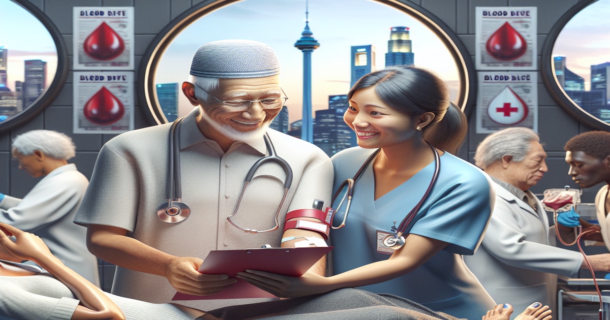 Main image to the post Singapore Expands Blood Donor Age Limit to Enhance Donations