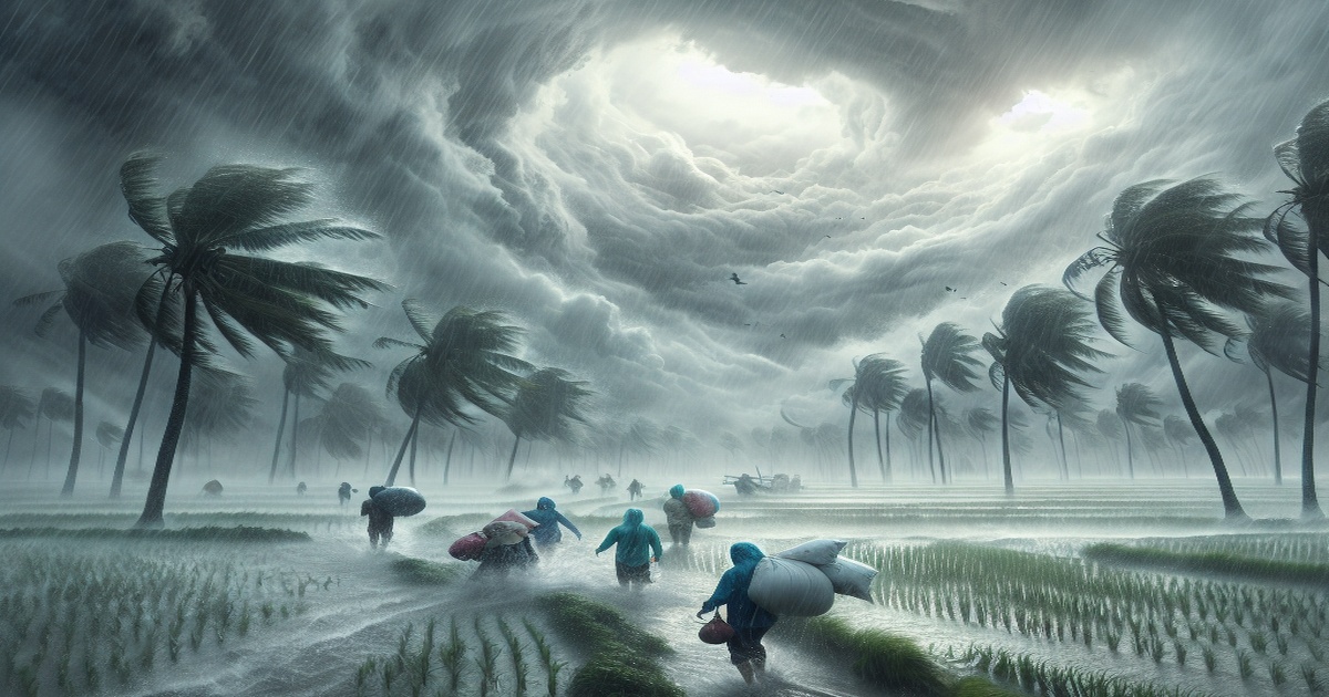 Main image to the post Tropical Storm Wipha Batters Northern Vietnam, Bringing Heavy Rain and Prompting Evacuations