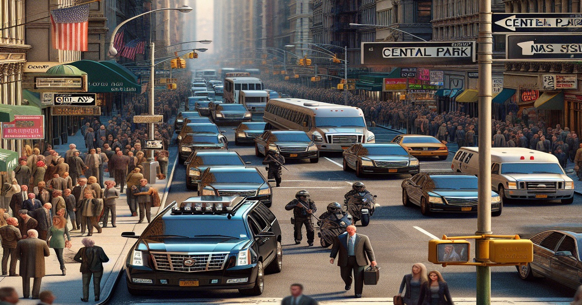 Main image to the post Harry and Meghan's NYC Motorcade Sparks Controversy