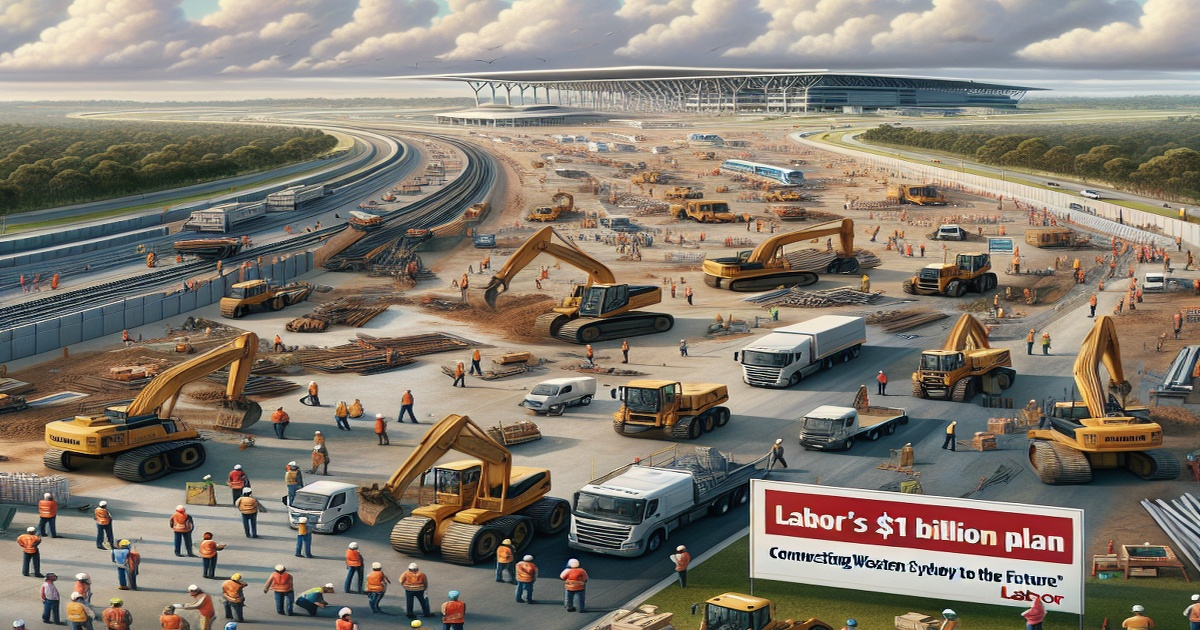 Main image to the post Labor's $1 Billion Plan to Connect Western Sydney with New Airport