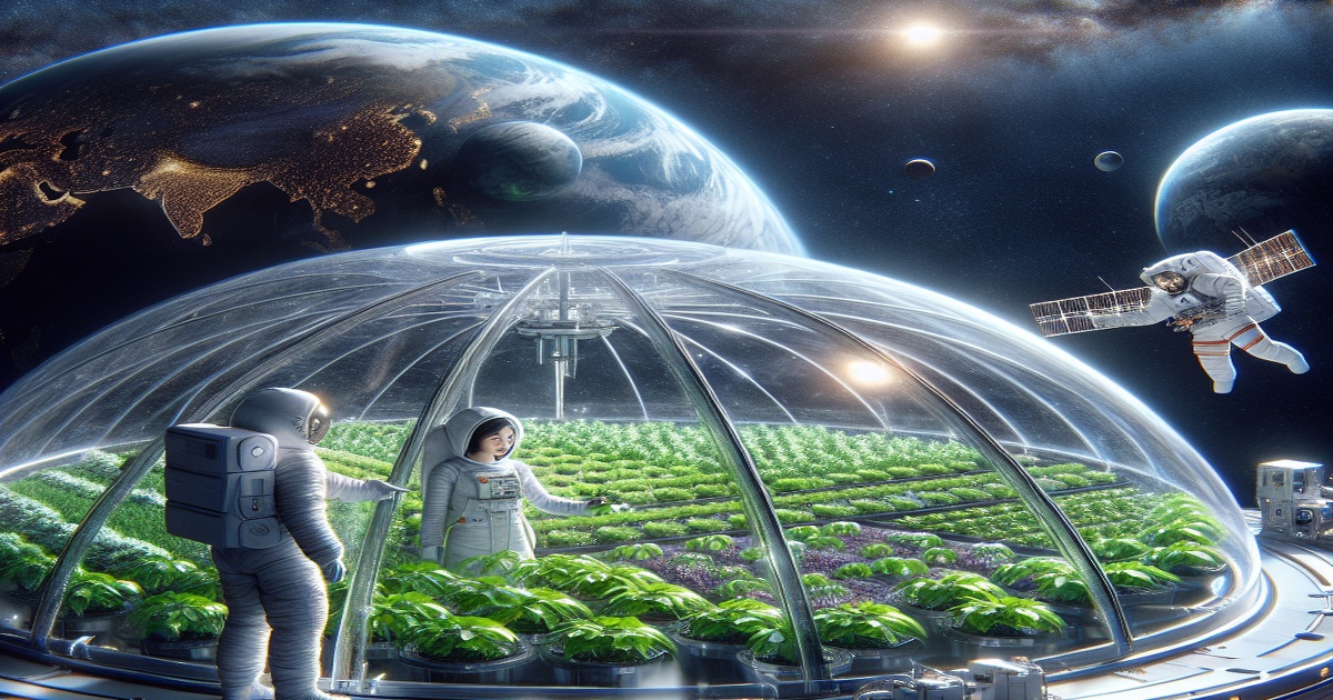 Main image to the post Exploring Space for Agricultural Advancements and Food Security