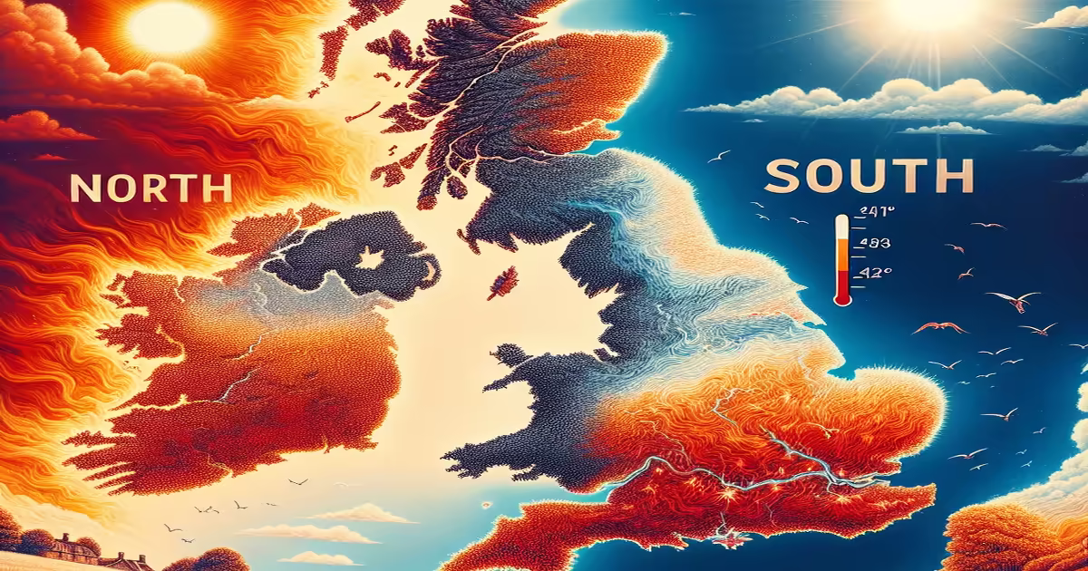Main image to the post Hot Weather Expected in the UK This Weekend with North/South Divide