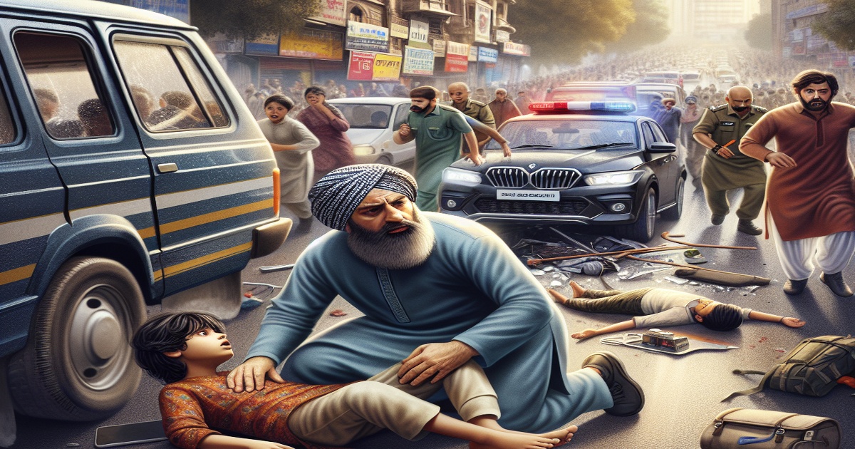 Main image to the post Boy Injured in Scorpio Car Accident in New Delhi's Sainik Enclave