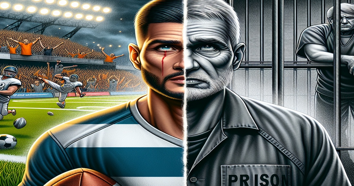 Main image to the post Former Football Player Faces Life in Prison for Prison Drug Operation