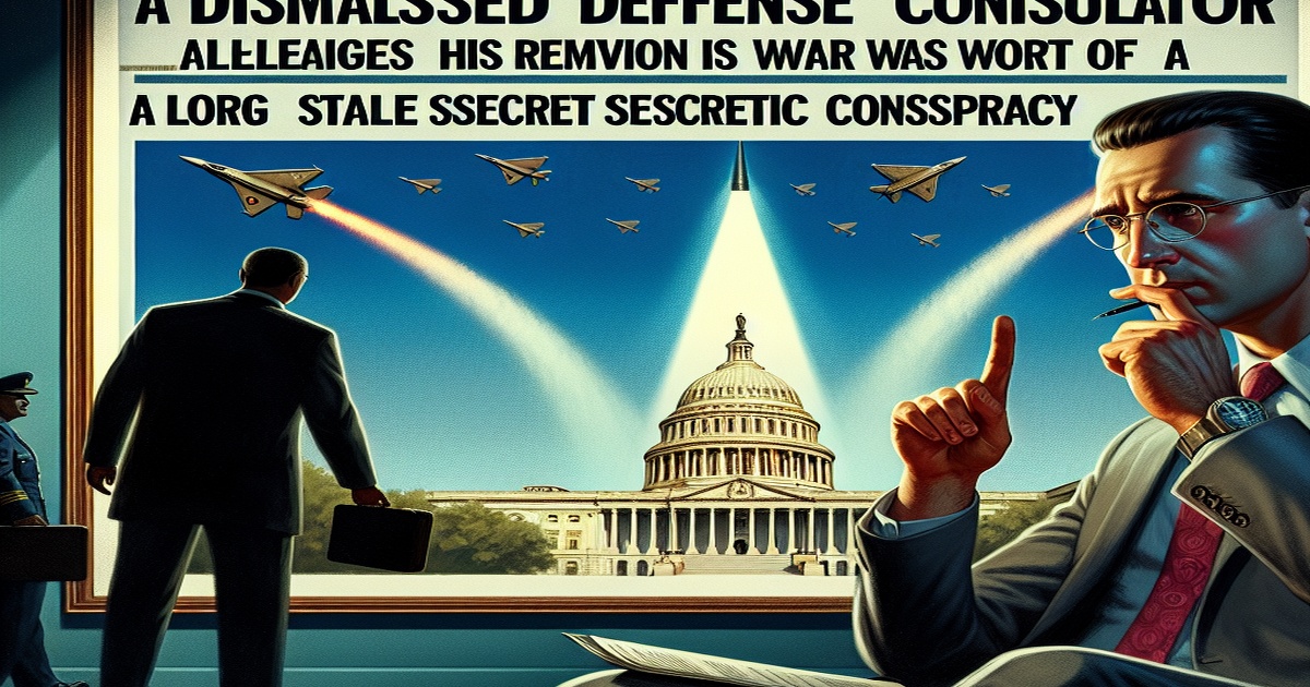 Main image to the post Former Defense Advisor Claims Firing Was Part of "Deep State" Plot